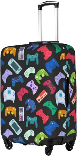 Miniatura 2 de Teery-YY Funda de equipaje de viaje patrón de controlador de armas de videojuegos protector de maleta de equipaje para 18 a 32 pulgadas
