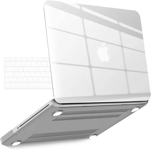 Miniatura 12 de IBENZER Compatible con MacBook Pro de 13 pulgadas A1278 Release 2012-2008, carcasa rígida de plástico con cubierta de teclado para Apple versión