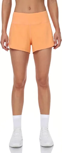 Miniatura 2 de HeyNuts Focus Running Shorts for Women, Mid Waisted Athletic Shorts with Liner Workout Shorts with Zipper Pocket 4
