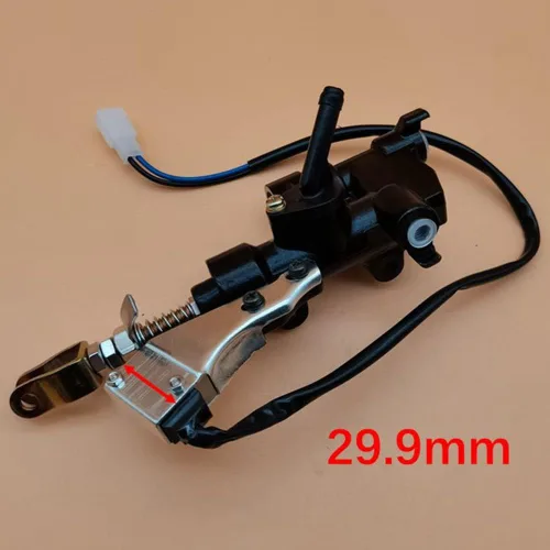 Miniatura 5 de Cilindro maestro de freno trasero compatible con Honda Goldwing 1500 GL1500A GL1500SE Aspencade GL1500 A SE 43510-MT8-305 1995 1996 1997 1998 1999