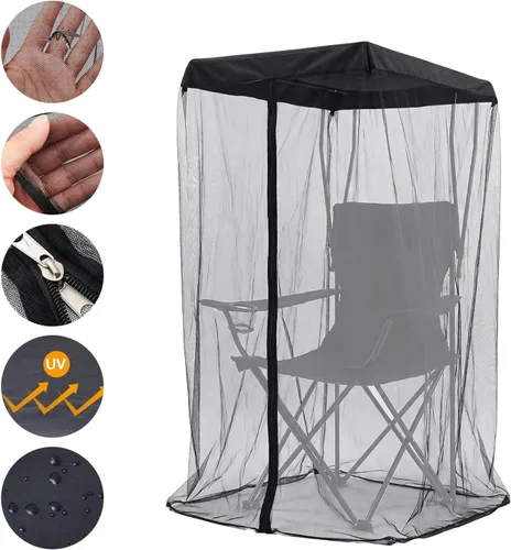 Miniatura 5 de Outdoor Folding Chair Meshes Portables Chair Canopies Breathable Tent for Camping and Fishing