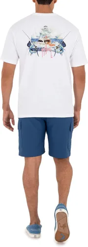 Miniatura 5 de Guy Harvey Billfish Collection - Camiseta de manga corta con bolsillo para hombre, PARENT