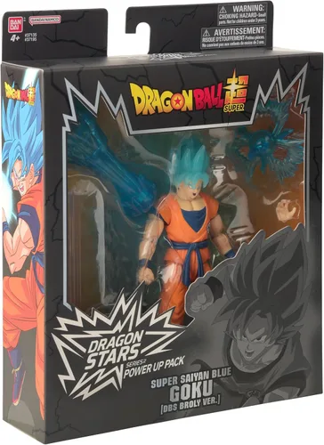 Miniatura 10 de Bandai - Dragon Ball Super - Dragon Stars - Goku Azul SS (Paquete Power up) Figura de acción