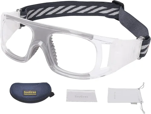 Miniatura 13 de SooGree Gafas deportivas para hombres y mujeres, gafas protectoras para béisbol, correr, deportes, ciclismo, gafas Marco Verde Gris Pad