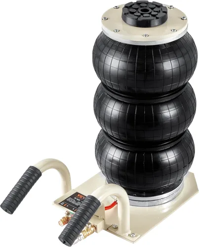 VEVOR Gato de aire, gato de bolsa de aire triple de 3 toneladas/6600 libras, gato de bolsa de aire con seis tubos de acero, elevación de hasta 17.7