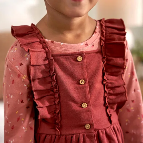 Miniatura 4 de Gerber Conjunto de vestido de 2 piezas para bebés y niñas pequeñas