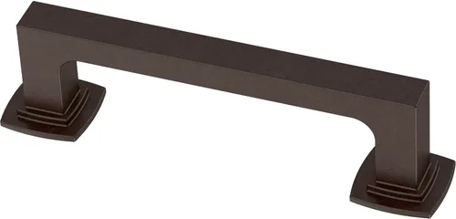 Miniatura 20 de Franklin Brass P41770K-FB-C - Tirador Parow, de 3-3/4 pulgadas (96 mm), color negro mate