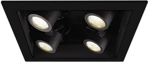 Miniatura 8 de WAC Lighting MT-4LD116N-S27-BK Carcasa para módulo de precisión LED de 1 luz, Spot, 2700K
