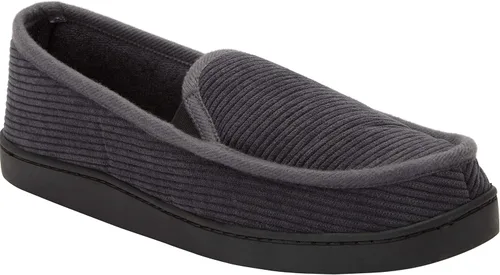 Miniatura 4 de KingSize - Pantuflas anchas de corduroy de algodón para hombre
