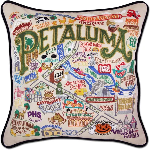 Miniatura 109 de Catstudio Almohada decorativa bordada a mano de Texas