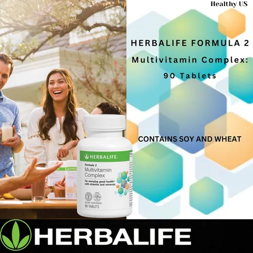Miniatura 8 de HERBALIFE Formula 2 Multivitamin Complex: 90 Tablets, for Everyday Good Health, Promotes Healthy Bones, Skin and Hair. with Folic Acid, Calcium and