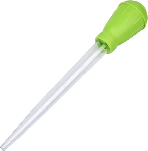 Miniatura 12 de WEAVERBIRD Cambiador de agua manual para pecera, gotero para acuario, 1.0 fl oz (1.0 fl oz), gotero de pipeta limpio para acuario, removedor de Negro