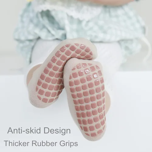 Miniatura 2 de Calcetines antideslizantes para bebé, recién nacido, con agarre antideslizante para bebés, calcetines tobilleros unisex para niñas y niños