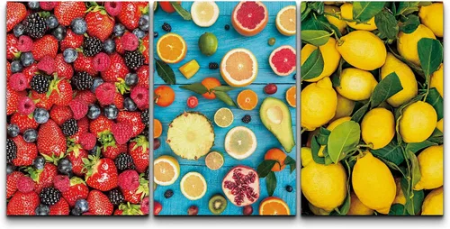 Miniatura 6 de wall26 Lienzo enmarcado para pared, juego de arte de hierbas, verduras y condimentos en madera, alimentos, fotografía cultural, realismo, paisaje