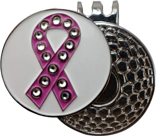 Miniatura 4 de DA VINCI Clip magnético para sombrero de golf con marcador de bola de golf de metal brillante de 1 pulgada Bandera de Canadá Bling