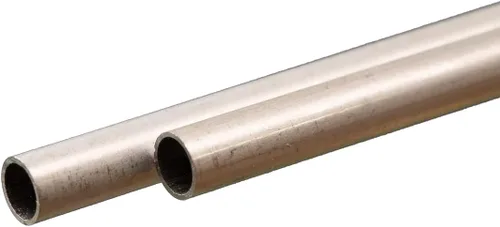 Miniatura 9 de K&S Precision Metals - Tubo redondo de aluminio 386.142 – 0.354 in de diámetro exterior x 0.018 in de pared x 11.811 in de largo – Manualidades