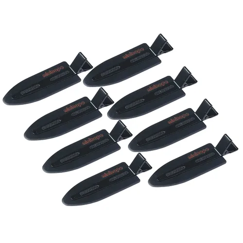 Miniatura 8 de 12 piezas de pinzas para el cabello suaves, pinzas planas para peinar el cabello 12 unidades (animal)..