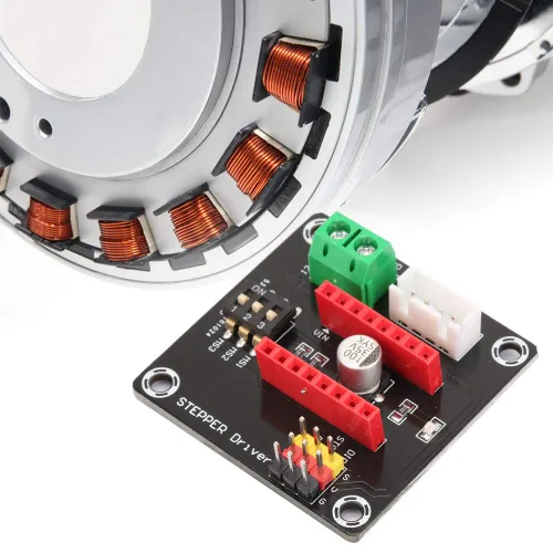 Miniatura 5 de Jeanoko DRV8825/A4988 Placa de expansión de controlador de motor paso a paso estable Módulo de control de impresora 3D para impresora 3D (2)
