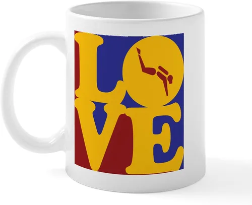 Miniatura 7 de CafePress Scuba Flag Diver Taza de café de cerámica de 11 oz (11.0 fl oz)