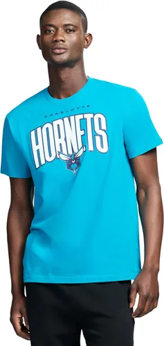 Miniatura 42 de GAME 7 NBA Camiseta de Hombre GAME 7 X NBA con Licencia Oficial de Gráficos de Manga Corta Ligera Clásico Cuello Redondo de Algodón marino