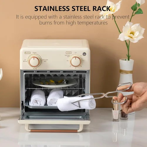 Miniatura 4 de Máquina de limpieza de herramientas de uñas, secadora de 10 litros y desinfectante UV, caja de limpieza de uñas multifuncional, equipo de salón
