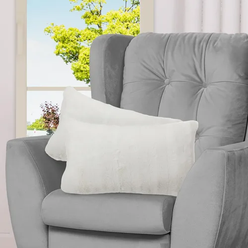 Miniatura 19 de Cheer Collection Almohadas decorativas de otoño para sofá, juego de 2 almohadas de piel sintética para sofá, acogedoras almohadas de otoño para sala
