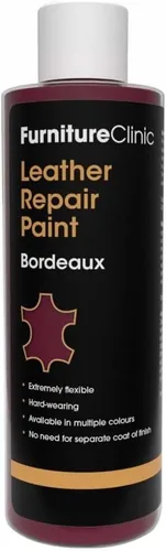 Miniatura 57 de Furniture Clinic Pintura y tinte para reparación de cuero, colorante autosellante para una reparación rápida y fácil del cuero, adecuado para sofás