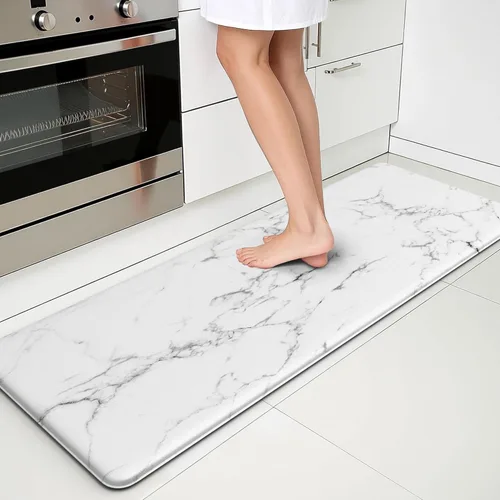 Miniatura 7 de Lemon Tapetes de Cocina para Piso - Tapetes Antifatiga para Piso de Cocina, Acolchados Antideslizantes Lavables de Espuma Viscoelástica