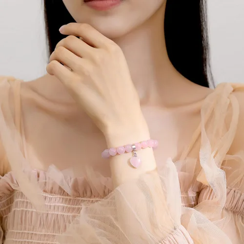 Miniatura 3 de MAIBAOTA Pulsera de ansiedad para aliviar el estrés, pulseras curativas naturales para mujeres y hombres, pulsera de cuentas de piedras preciosas