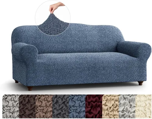 Miniatura 42 de PAULATO BY GA.I.CO. Funda para silla - Funda para sillón - Funda desmontable para sillón - Funda de tela de algodón - 1 pieza, protector de muebles