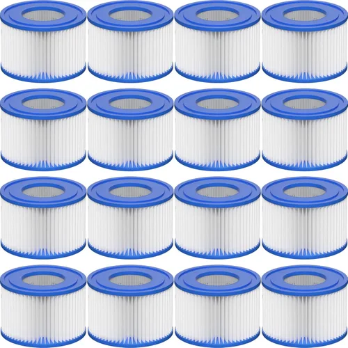 Miniatura 8 de Cartucho de filtro para bañera de hidromasaje tipo VI compatible con bomba de piscina Lay-Z-Spa, Coleman SaluSpa 90352E, 58323E, 58323 (paquete de 8)