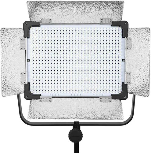 YONGNUO YN6000 KIT Luz de video LED con caja de luz y control de aplicaciones, 50 W regulable bicolor 3200K-5600K iluminación de video CRI 95+, para