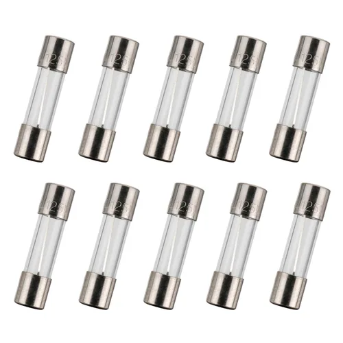 Miniatura 6 de BOJACK F0.5AL125V 0.197x0.787 in 0.5 A 125 V fusibles 0.2x0.78 pulgadas 0.5 amperios 125 voltios Fusibles de vidrio de soplado rápido (paquete de 10)