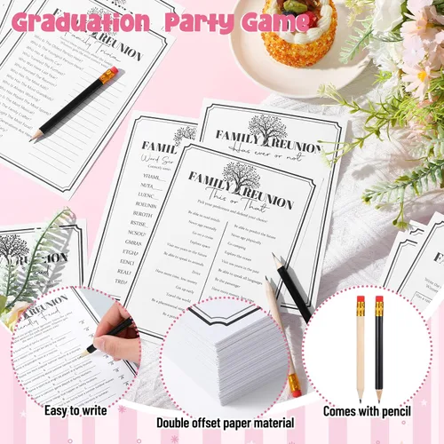 Miniatura 3 de Juego de 217 tarjetas de preguntas para fiestas familiares, juegos de bingo y actividades divertidas, juego de tarjetas de preguntas para adultos