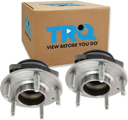 Miniatura 65 de TRQ Juego de conjunto de rodamiento de rueda delantera y buje de 2 piezas Compatible con Chevrolet Cobalt 2005-2010 HHR 2006-2011 Pontiac G5