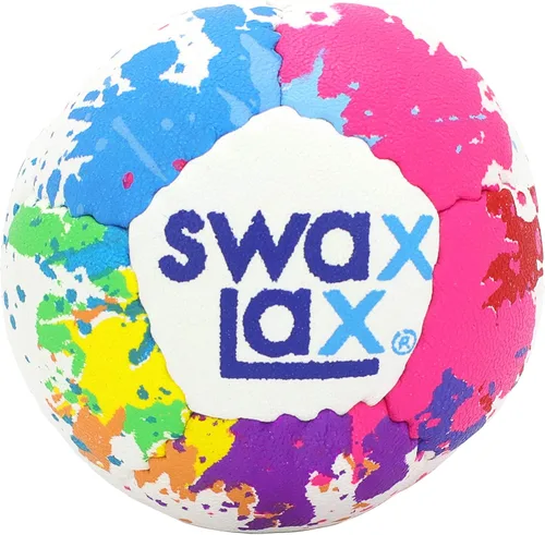 Miniatura 23 de Swax Lax Pelota de entrenamiento para Lacrosse - Práctica para interiores y exteriores con menos rebotes y menos pique