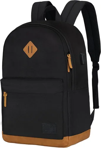 Miniatura 10 de Mochila Grande de Equipaje de Mano para Portátil para Viajes, Gris oscuro, 18 pulg., Classic