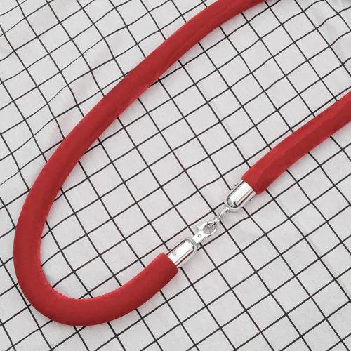 Miniatura 7 de Angoily 2 tapones de extremo de cuerda de acero inoxidable con gancho a presión, clips de mosquetón resistentes para accesorios de cuerda