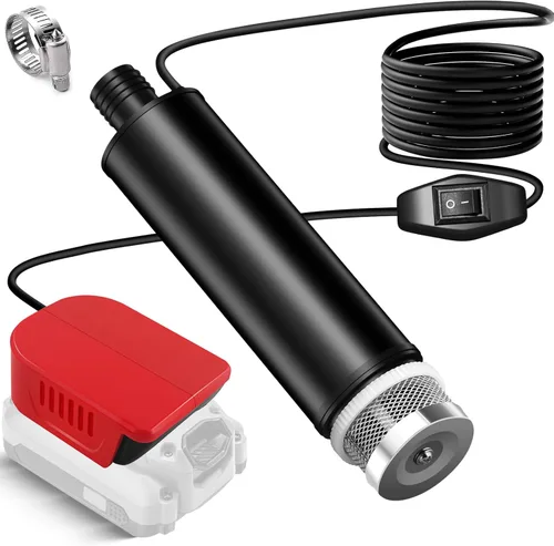 Bomba de transferencia de agua para batería Craftsman de 20 V, 635 GPH, bomba de agua de transferencia portátil para jardín, campamento, RV,