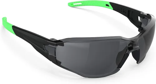 TOREGE Gafas de seguridad resistentes a los arañazos con lente transparente antivaho y marcos ajustables, protección ocular para hombres y mujeres