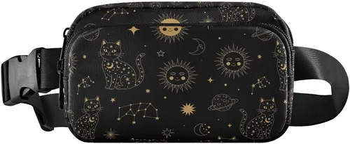 Miniatura 8 de Capybara Christmas White Fanny Packs for Women Men Belt Bag Fashion Waist Packs Crossbody Bag Casual Waist Pouch Bum Bags for Workout