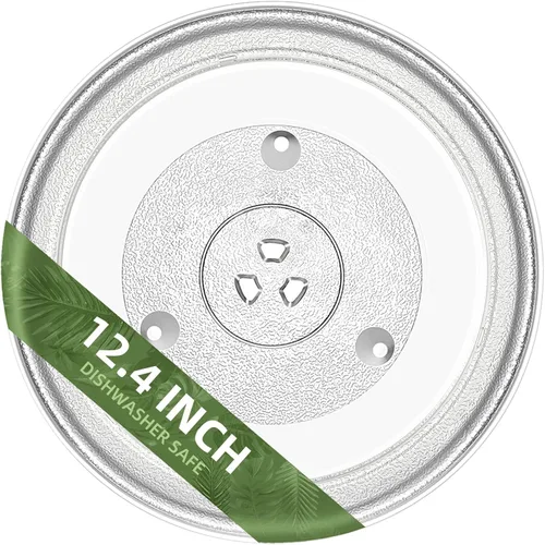 Miniatura 18 de Plato giratorio para microondas de 10.5 pulgadas compatible con Emerson 252100500497, placa de vidrio de repuesto para microondas de 10 1/2 pulgadas