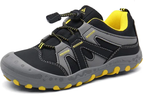 Miniatura 58 de Mishansha Botas de Senderismo para Niños Pequeños Niñas Niños Zapatos de Senderismo Resistentes al Agua Anti-Colisión Antideslizantes Atléticas