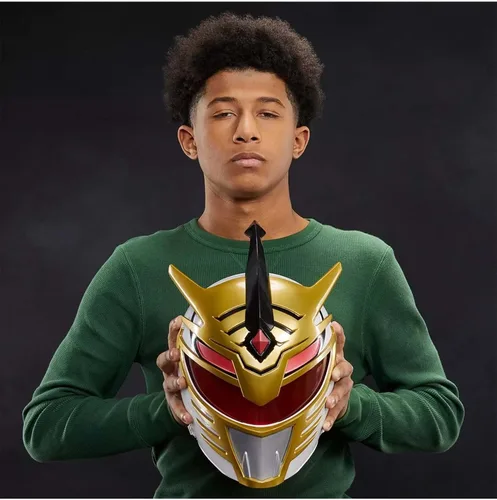 Miniatura 7 de Power Rangers Lightning Collection - Casco réplica prémium con soporte de exhibición (Lord Drakkon)