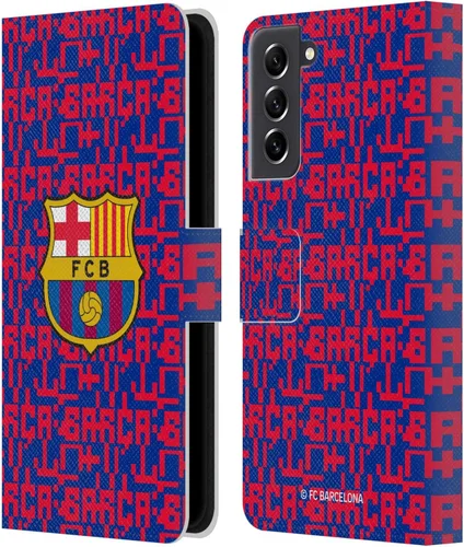 Miniatura 78 de Head Case Designs Funda de piel con licencia oficial del FC Barcelona Barca Crest Graphics para Samsung Galaxy A06 4G