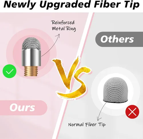 Miniatura 3 de Lápiz óptico (2 unidades), lápiz óptico para pantallas táctiles, lápiz digital universal de alta precisión sensibilidad, lápiz óptico para Android