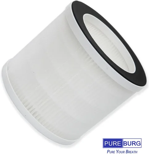 Miniatura 3 de PUREBURG Filtro de repuesto compatible con purificador de aire Afloia Demi, paquete de 2 unidades H13 True HEPA para limpieza de aire, polvo
