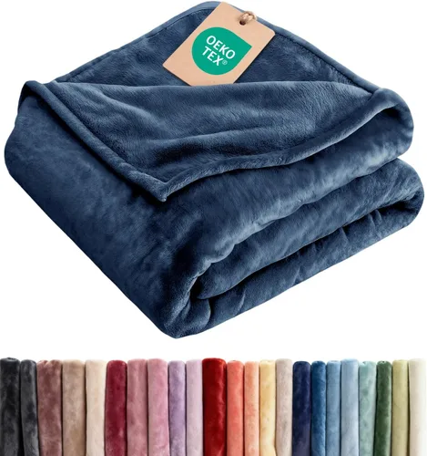 Miniatura 19 de Manta de forro polar ultrasuave para niños – Manta de franela de lujo para niños – Ligera para sofá, cama o silla – Gruesa, cálida y transpirable