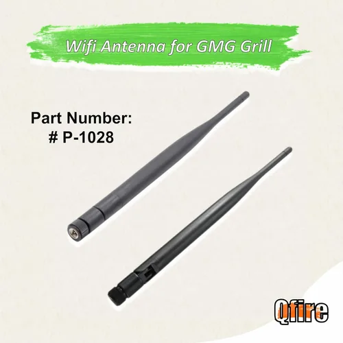 Miniatura 2 de Antena WiFi GMG de repuesto compatible con placa de circuito de control WiFi Green Mountain Grills, para antena GMG Davy Crockett, Trek, Daniel
