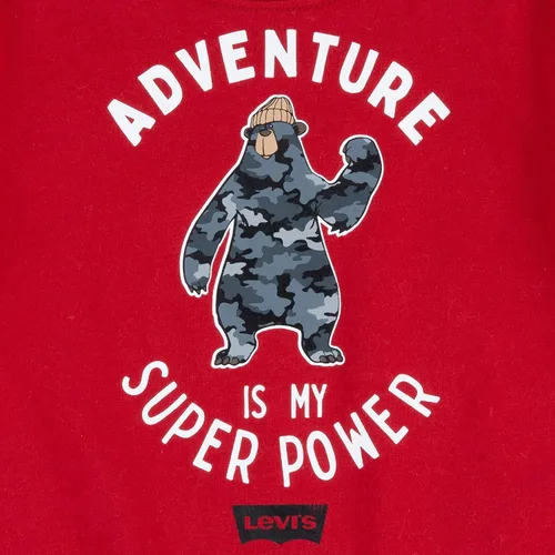 Miniatura 3 de Levi's Conjunto de 3 piezas de camiseta y sudadera con diseño gráfico para bebés